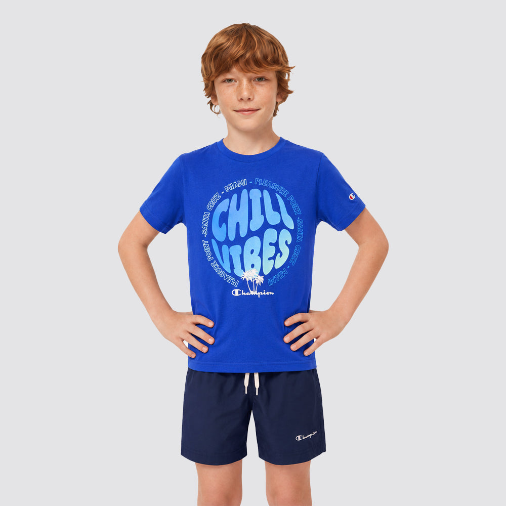Completo bambino t-shirt e pantaloncini cotone