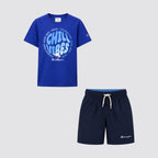 Completo bambino t-shirt e pantaloncini cotone