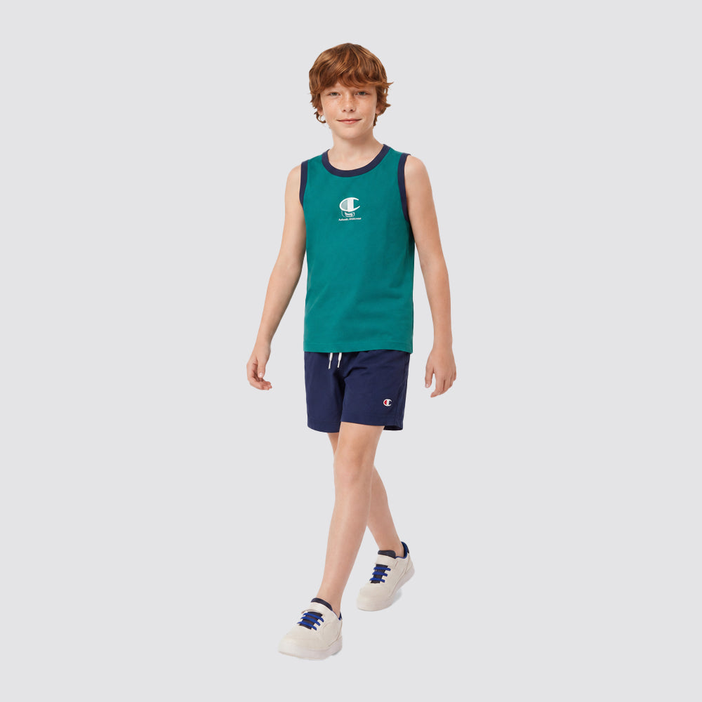 Completo bambino t-shirt e pantaloncini cotone