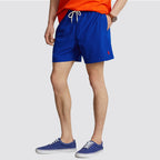 Costume mare uomo boxer logo ricamato regular fit