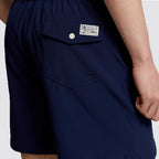 Costume mare uomo boxer logo ricamato regular fit