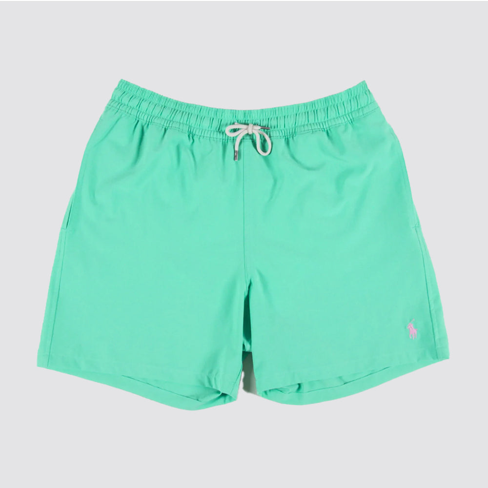 Costume mare uomo boxer logo ricamato slim fit