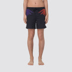 Costume mare uomo nero multicolore