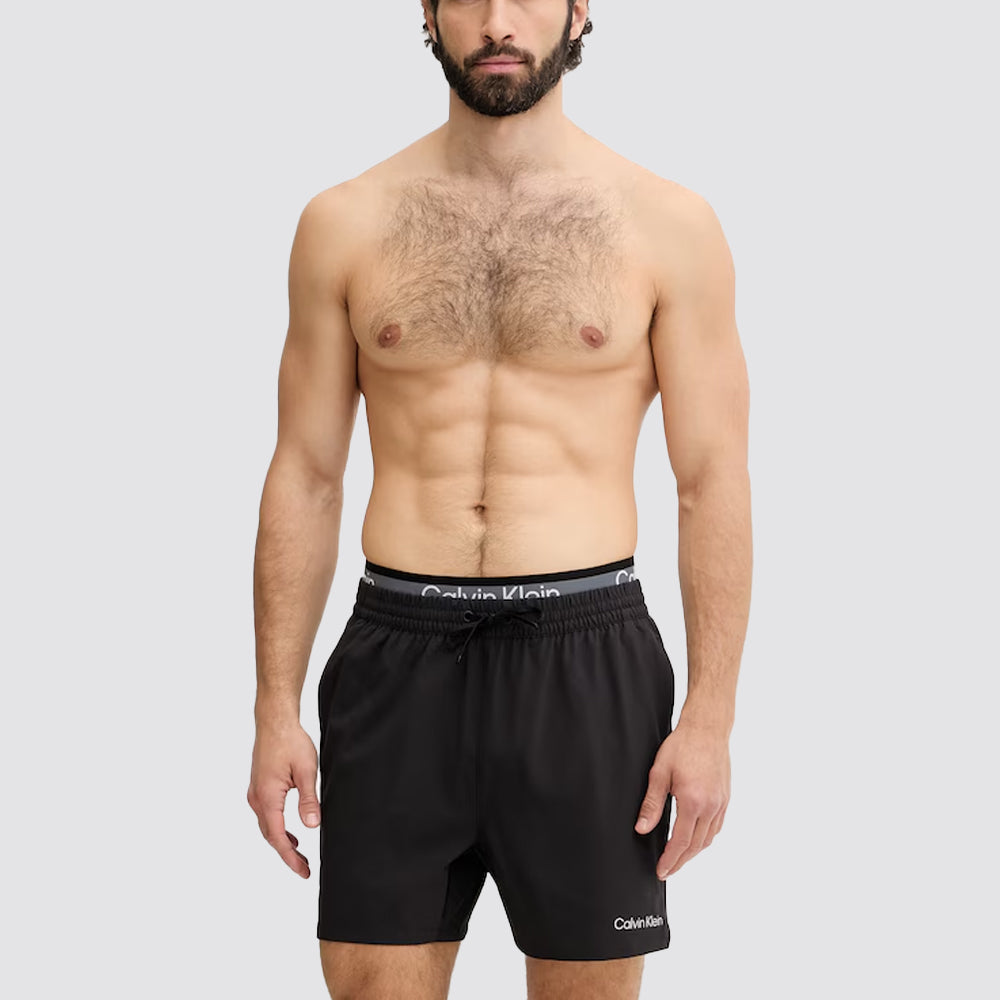 Costume uomo boxer mare doppia fascia
