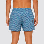 Costume uomo boxer mare fantasia geometrica