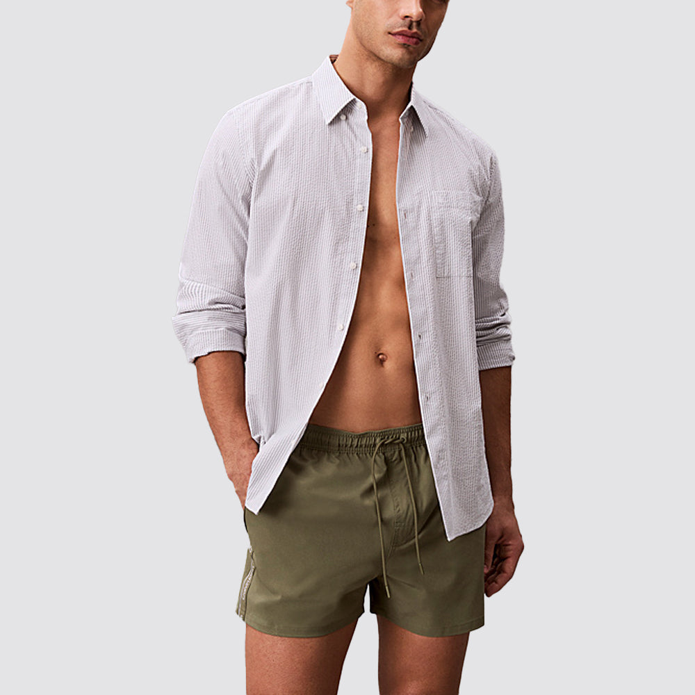 Costume uomo boxer mare logo tape