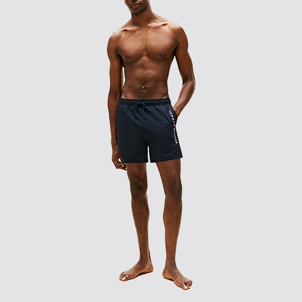 Costume uomo boxer mare medio con zip