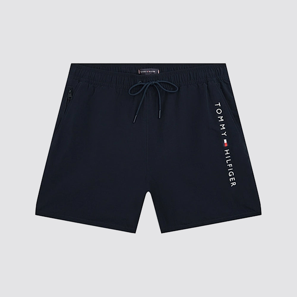 Costume uomo boxer mare medio con zip