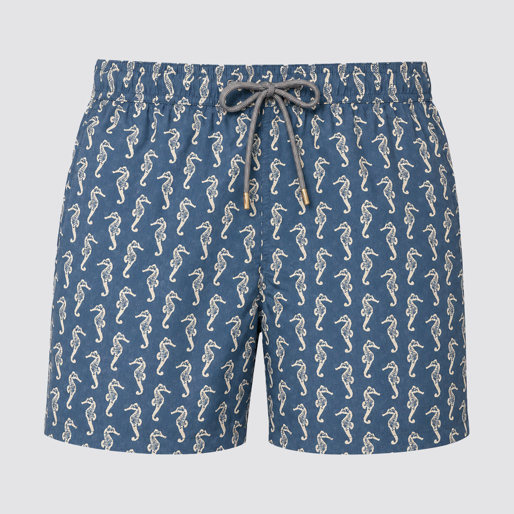Costume uomo boxer mare stampa cavallucci