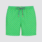 Costume uomo boxer mare stampa gin
