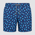 Costume uomo boxer mare stampa meduse