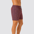 Costume uomo heritage boxer mare stampa pesci