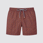 Costume uomo heritage boxer mare stampa pesci
