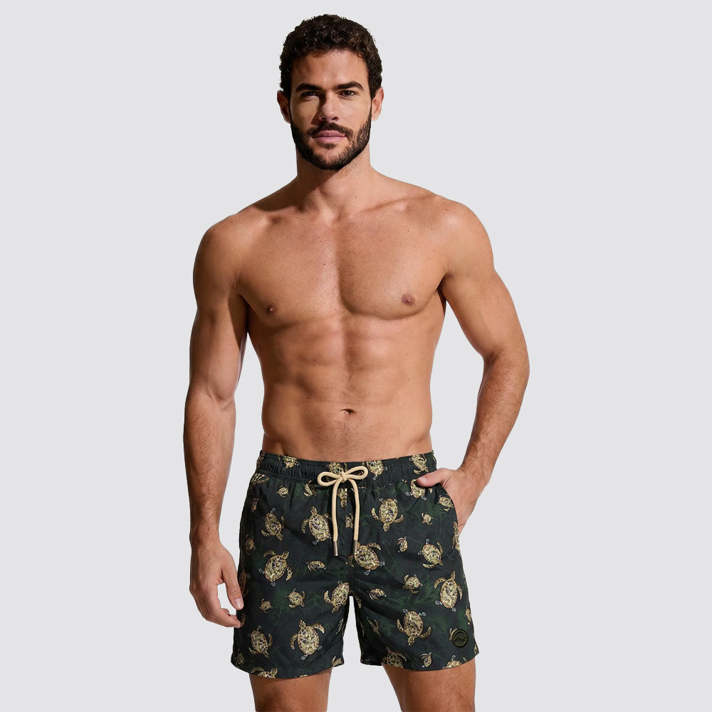 Costume uomo short mare fantasia