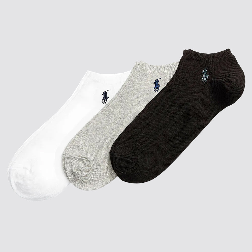 Fantasmini uomo 3 paia logo pony ralph lauren