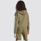 Felpa con cappuccio da donna essentials 3-stripes