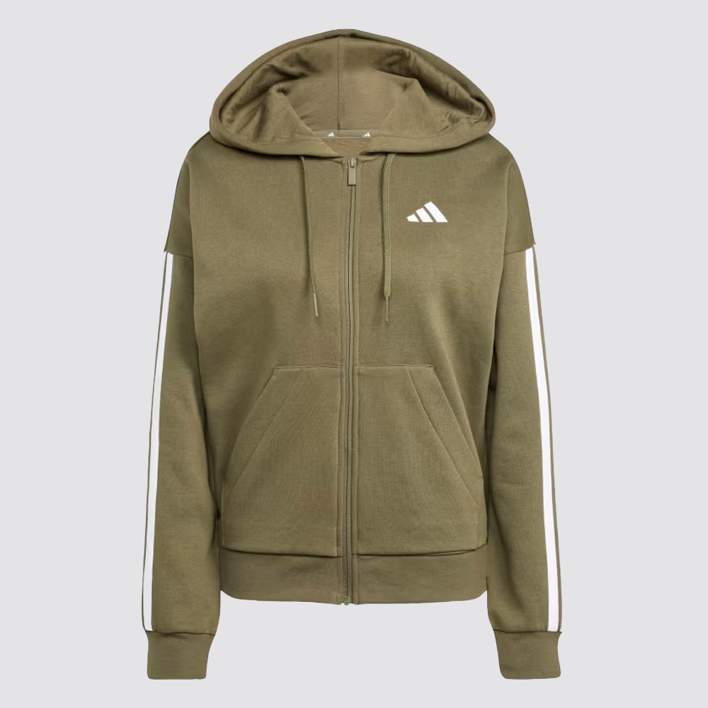 Felpa con cappuccio da donna essentials 3-stripes