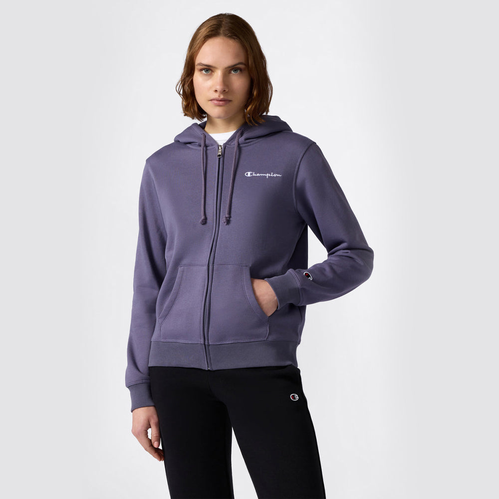 Felpa donna con zip e cappuccio icons