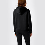 Felpa donna con cappuccio felpata icons mini  logo