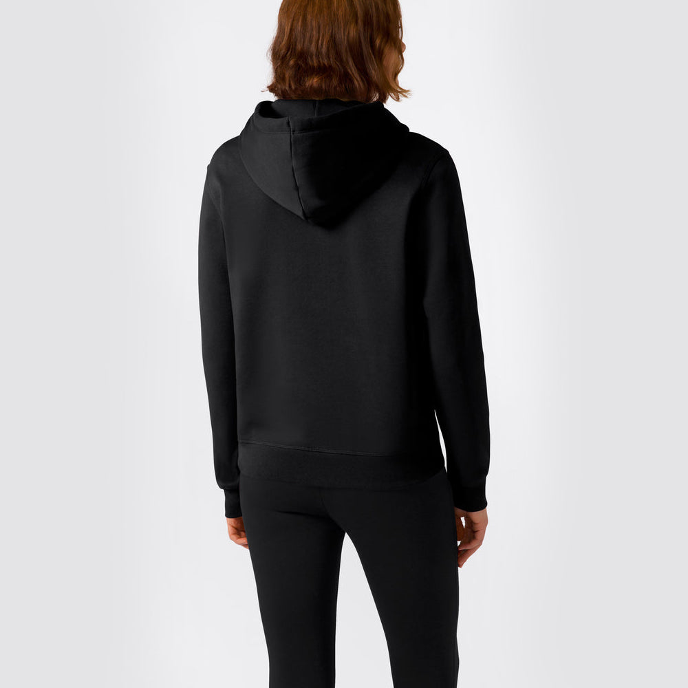 Felpa donna con cappuccio felpata icons mini  logo