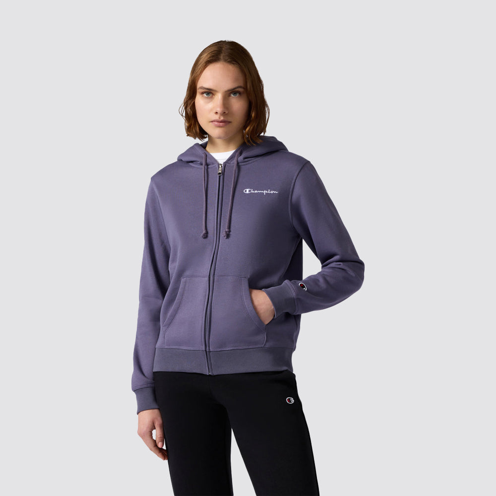 Felpa donna con zip e cappuccio icons