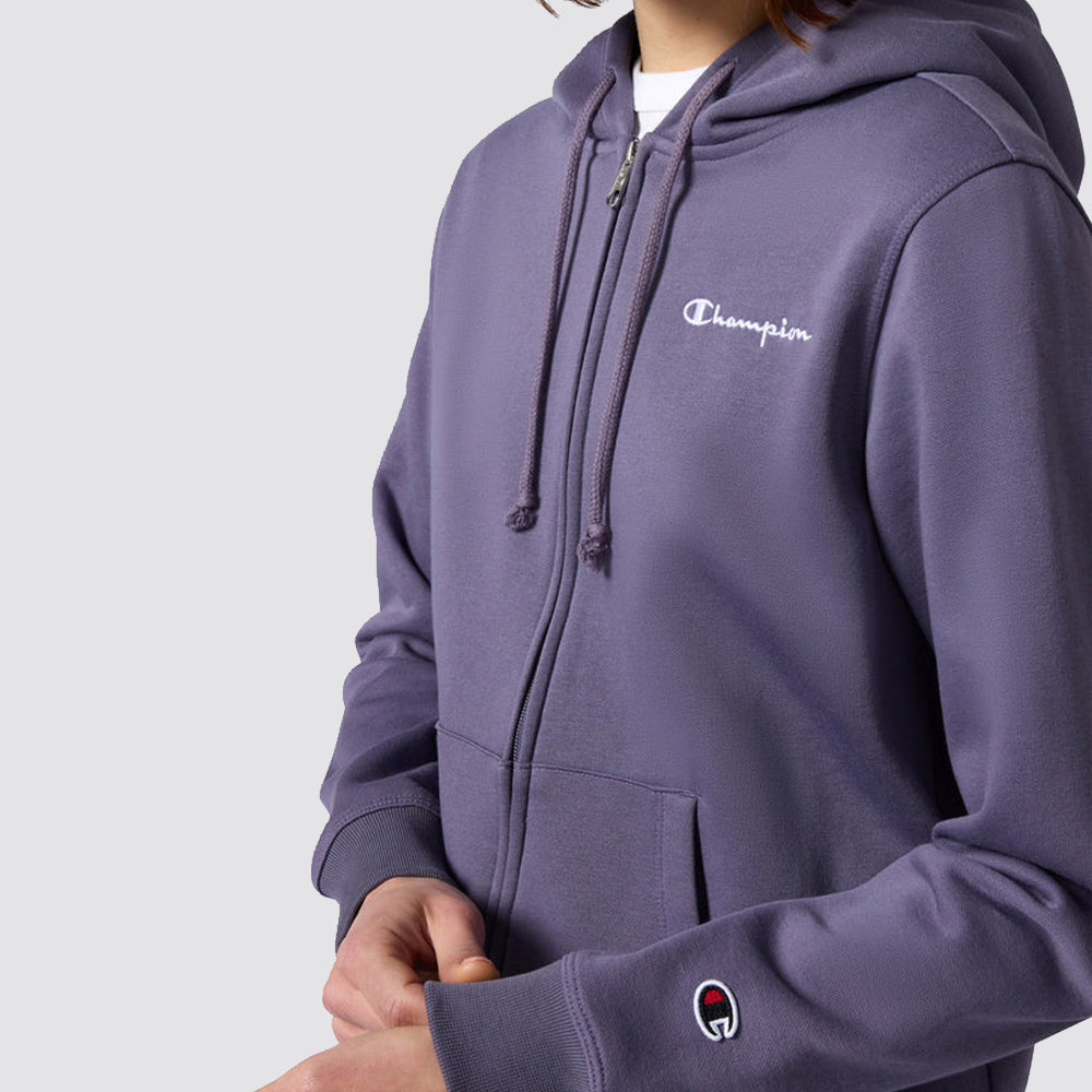 Felpa donna con zip e cappuccio icons
