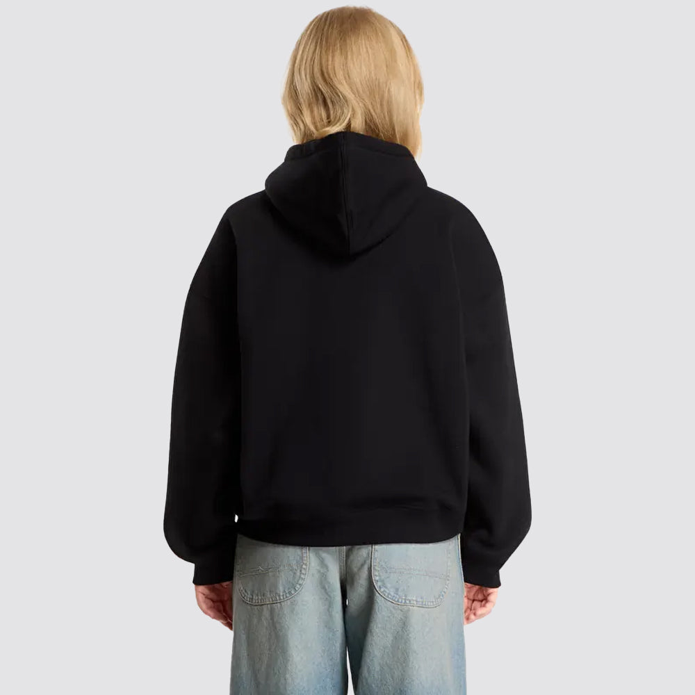 Felpa donna dickies oakport con cappuccio nero