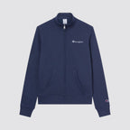 Felpa donna full zip logo frontale regular fit
