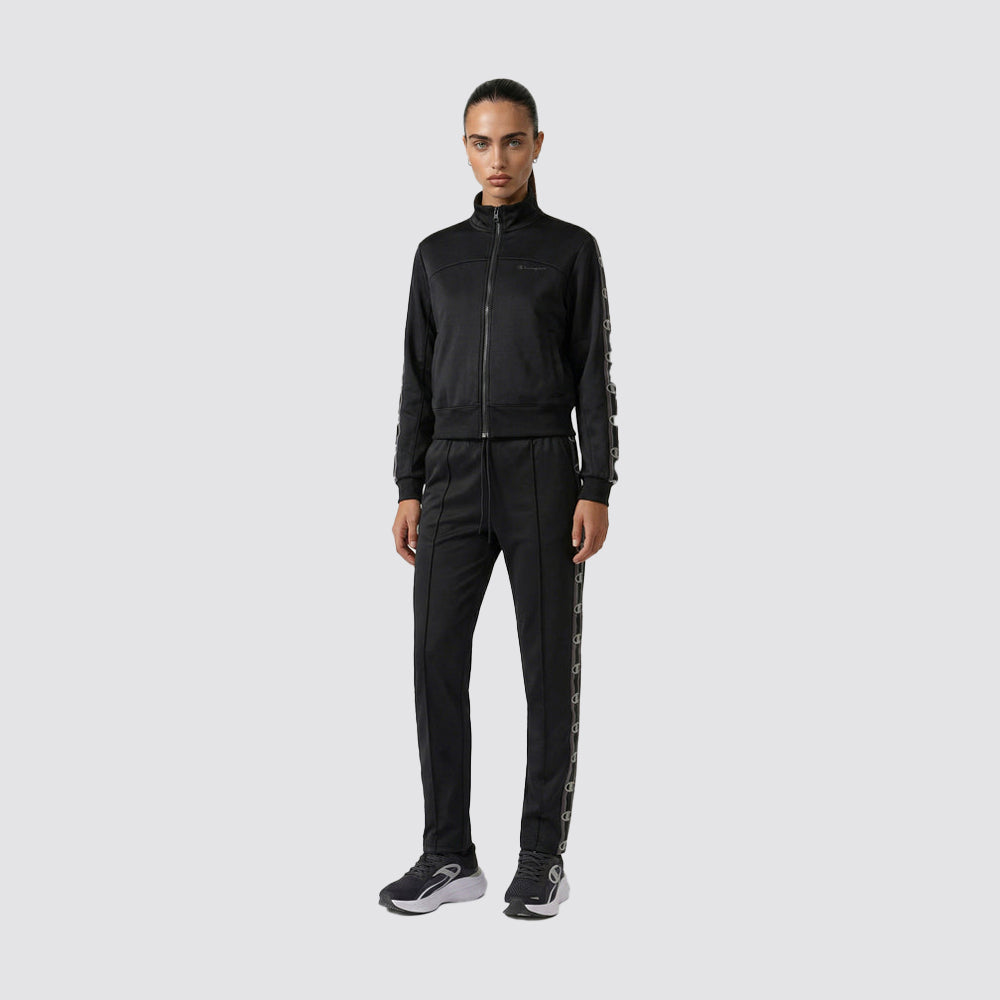 Felpa donna full zip sportiva