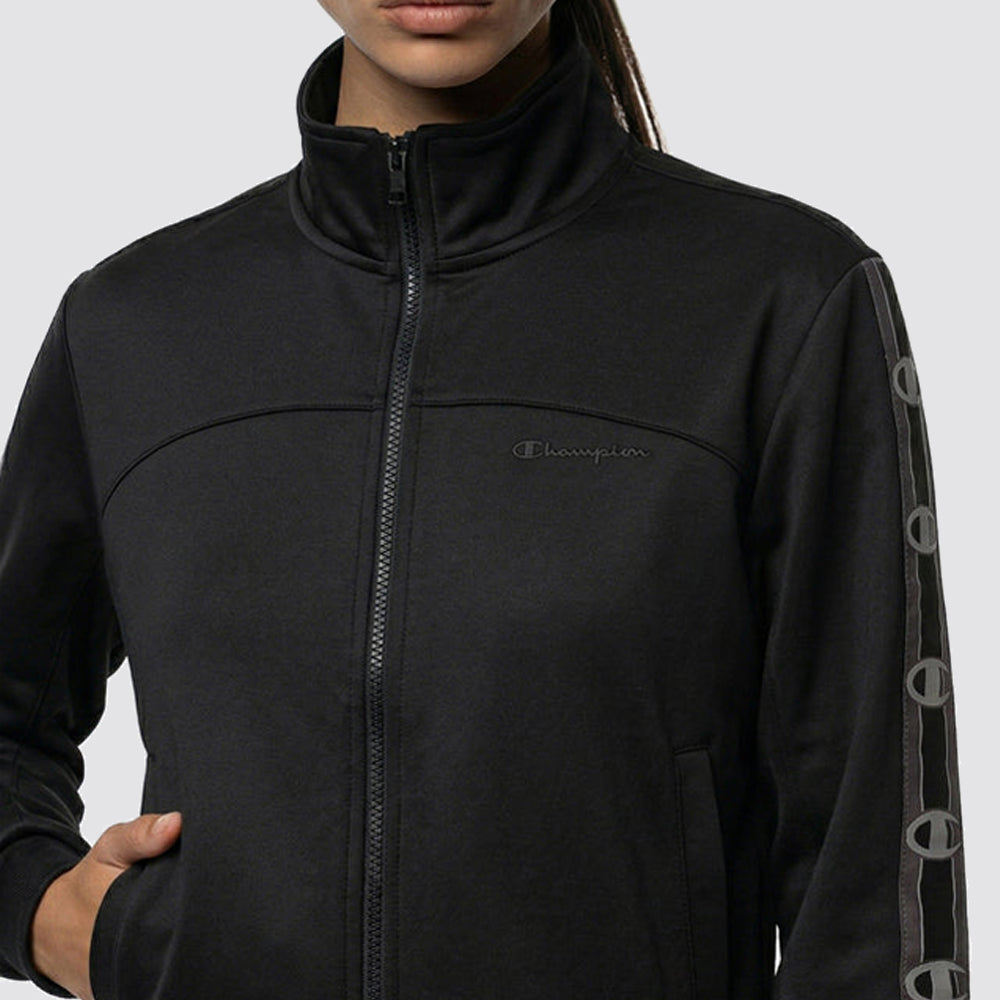 Felpa donna full zip sportiva