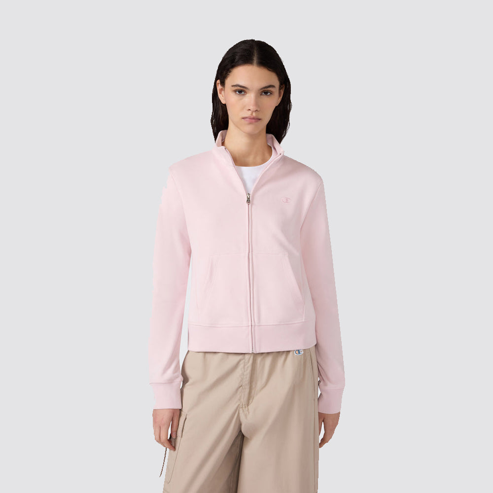 Felpa donna full zip sportiva