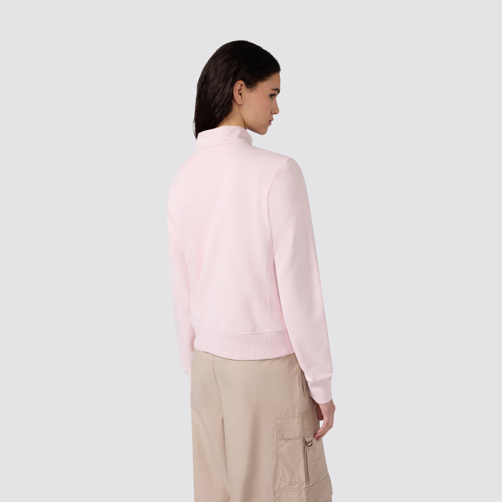 Felpa donna full zip sportiva