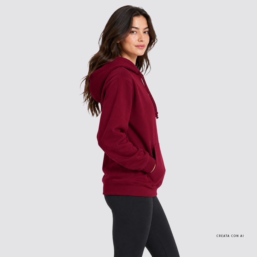 Felpa donna the north face simple dome bordeaux