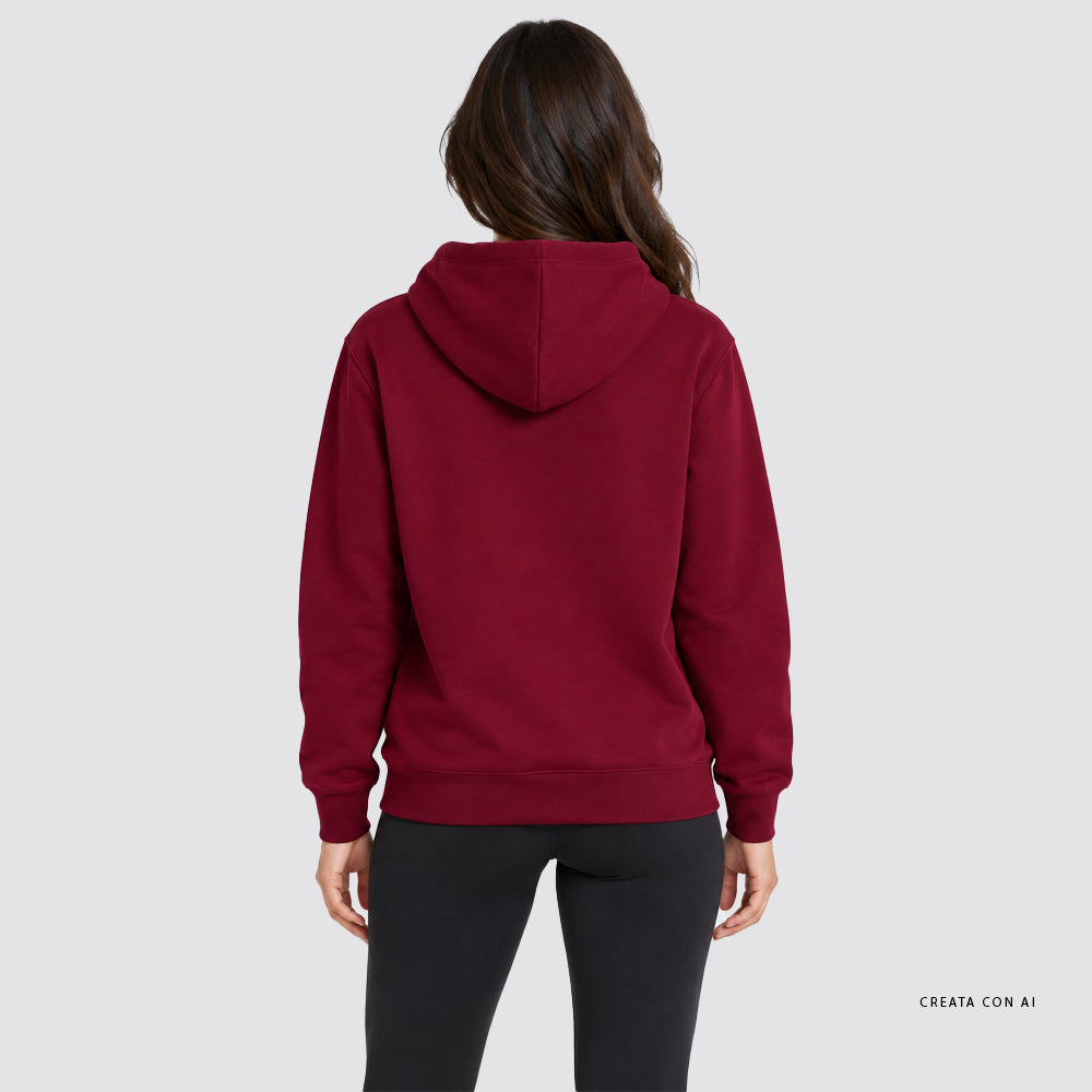 Felpa donna the north face simple dome bordeaux