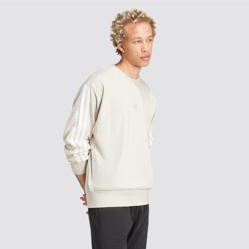 Felpa essentials 3-stripes french terry