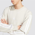 Felpa essentials 3-stripes french terry