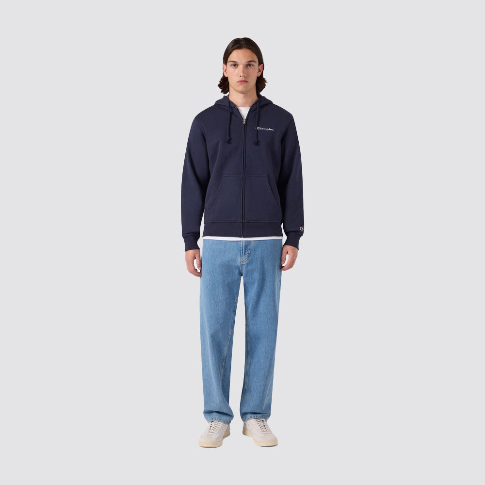 Felpa full zip uomo champion con cappuccio