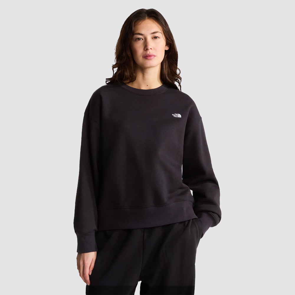 Felpa oversize donna the north face simple dome nero