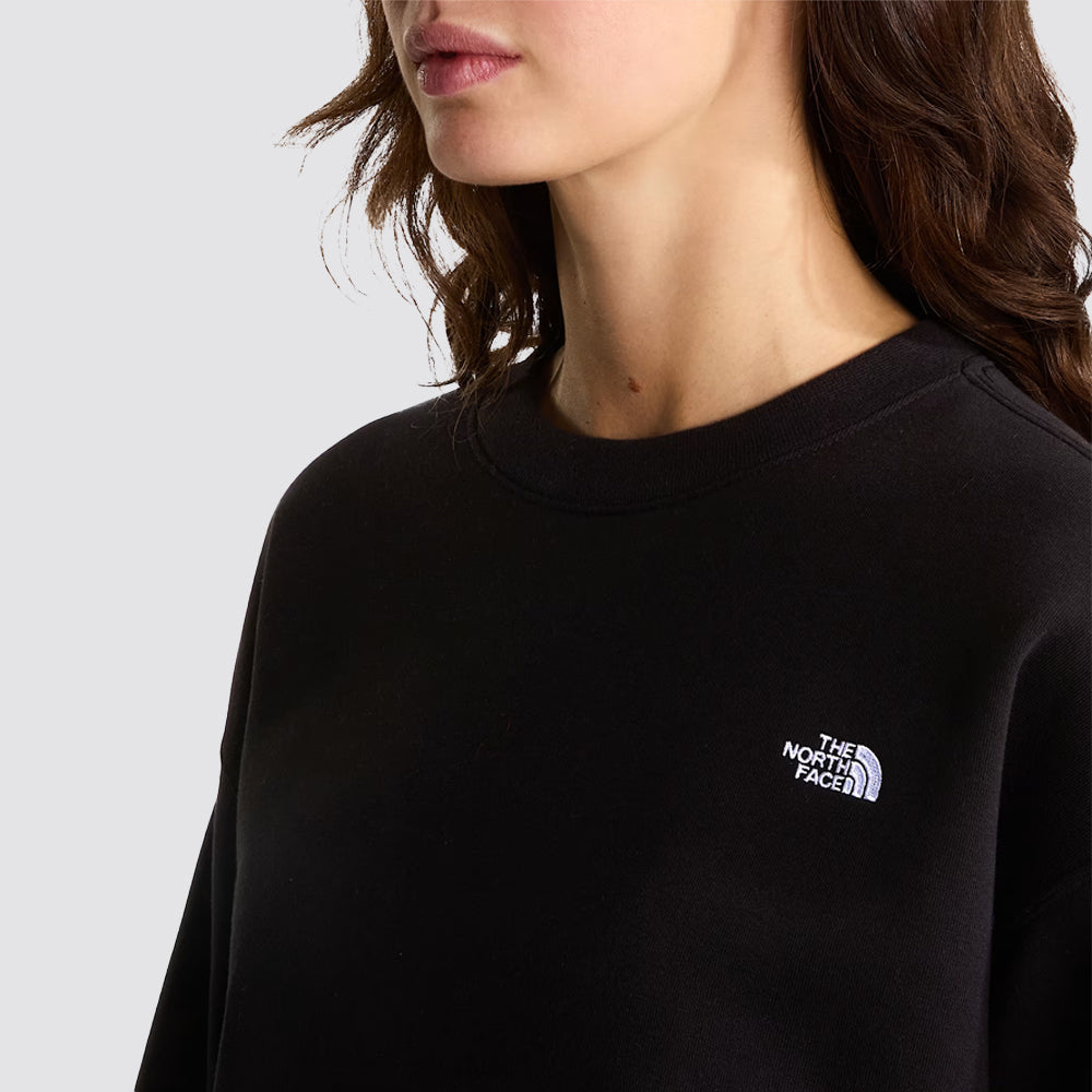 Felpa oversize donna the north face simple dome nero