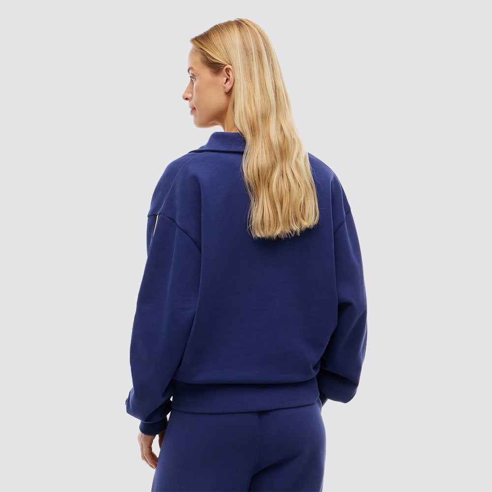 Felpa rugby donna tommy hilfiger oversize