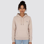 Felpa signature superdry donna con cappuccio e logo