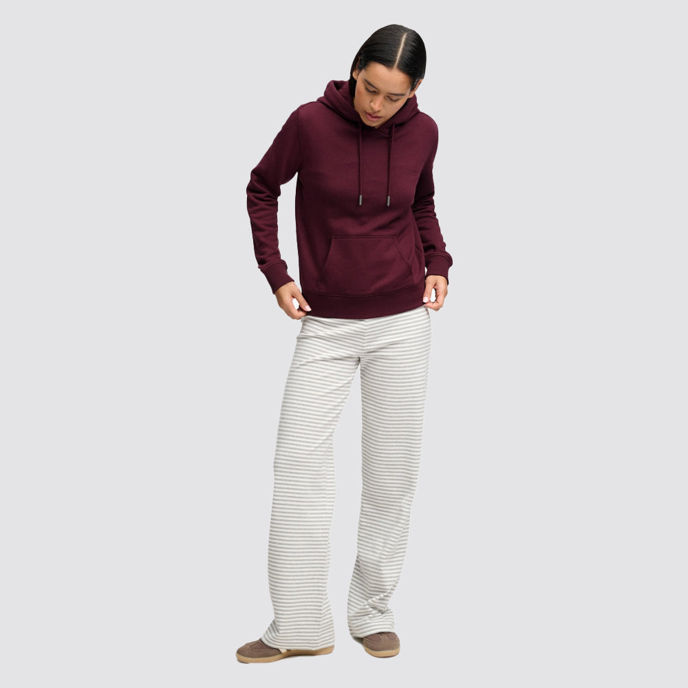 Felpa signature superdry donna con cappuccio e logo