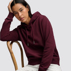 Felpa signature superdry donna con cappuccio e logo