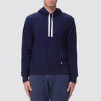 Felpa uomo cappuccio logo frontale regular fit