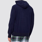 Felpa uomo cappuccio logo frontale regular fit