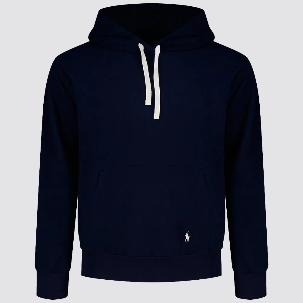 Felpa uomo cappuccio logo frontale regular fit