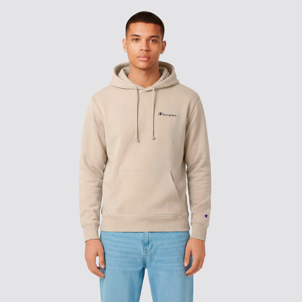 Felpa uomo cappuccio logo piccolo icons casual