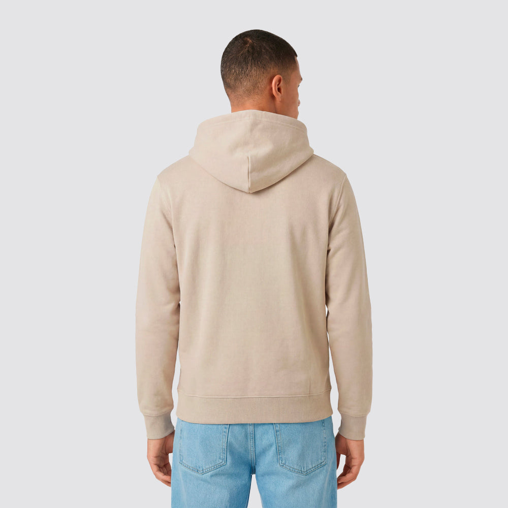 Felpa uomo cappuccio logo piccolo icons casual