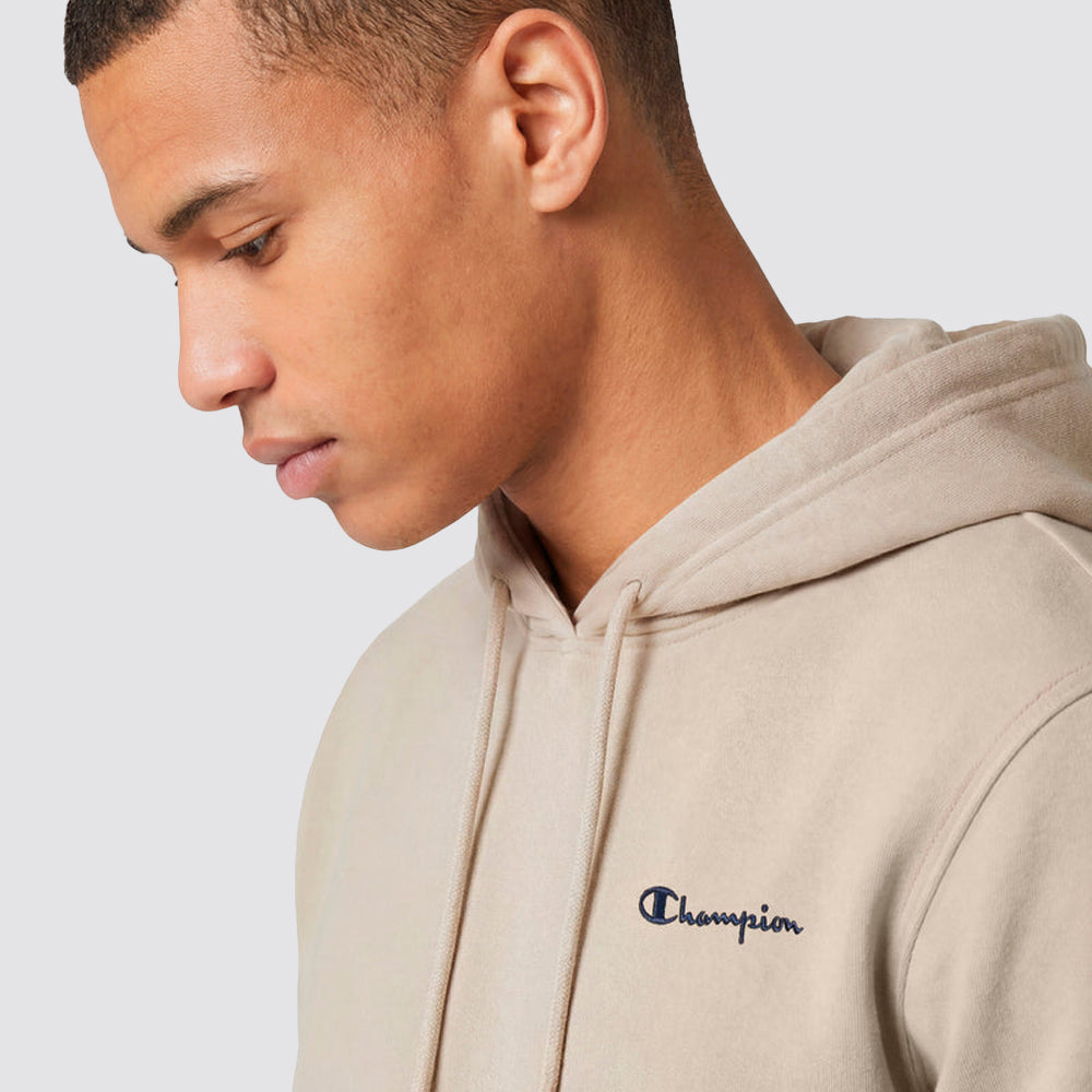 Felpa uomo cappuccio logo piccolo icons casual