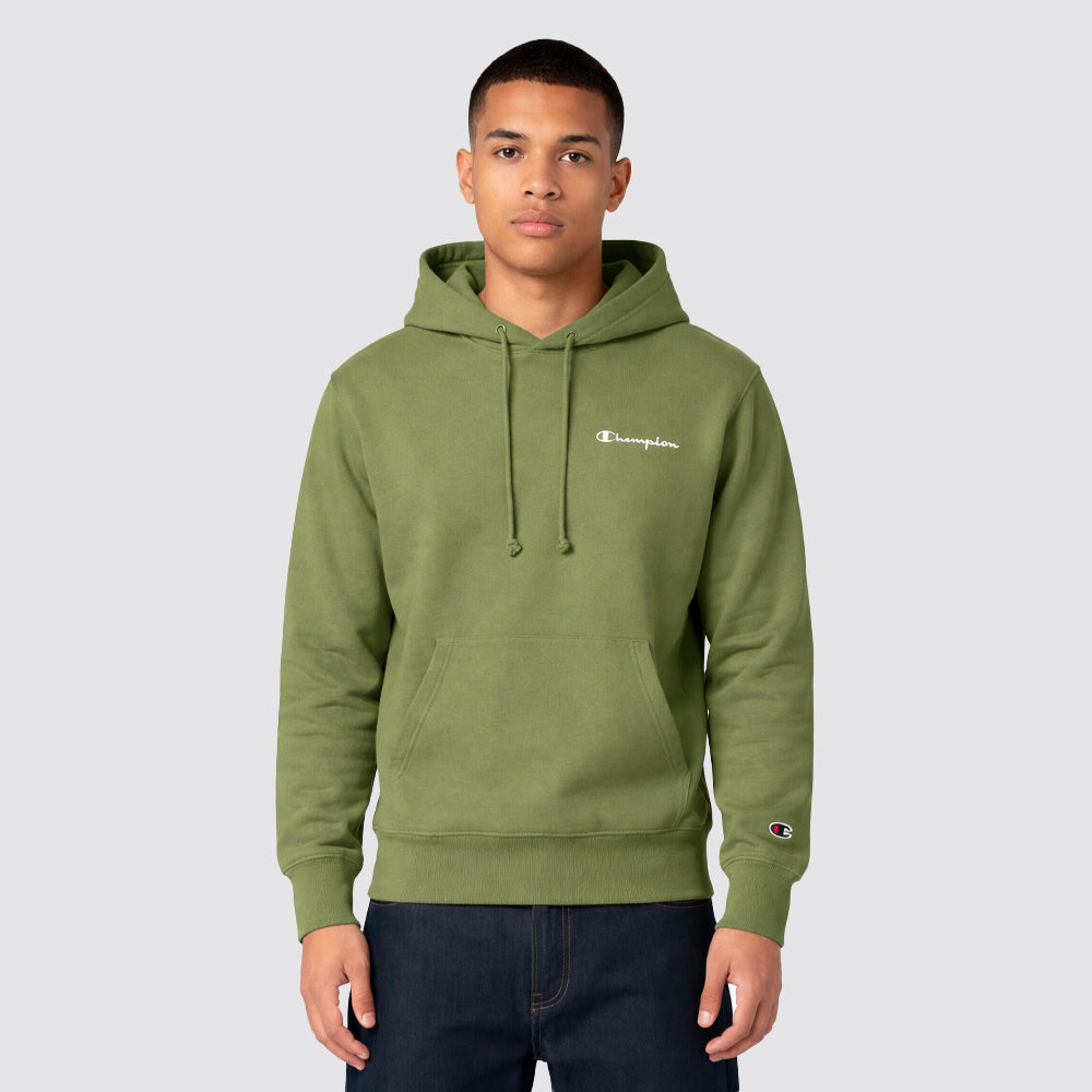 Felpa uomo cappuccio logo piccolo icons casual